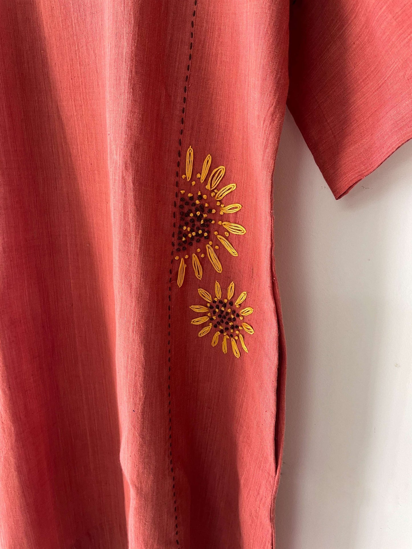 kali dress - coral