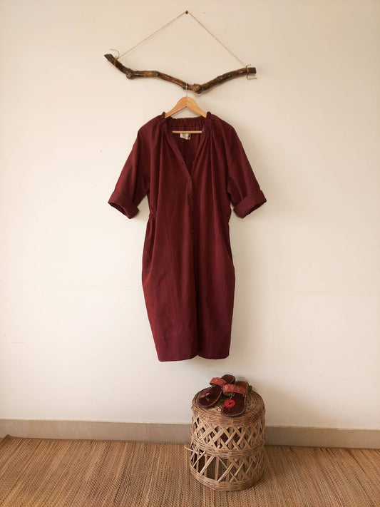 oversized shirt dress