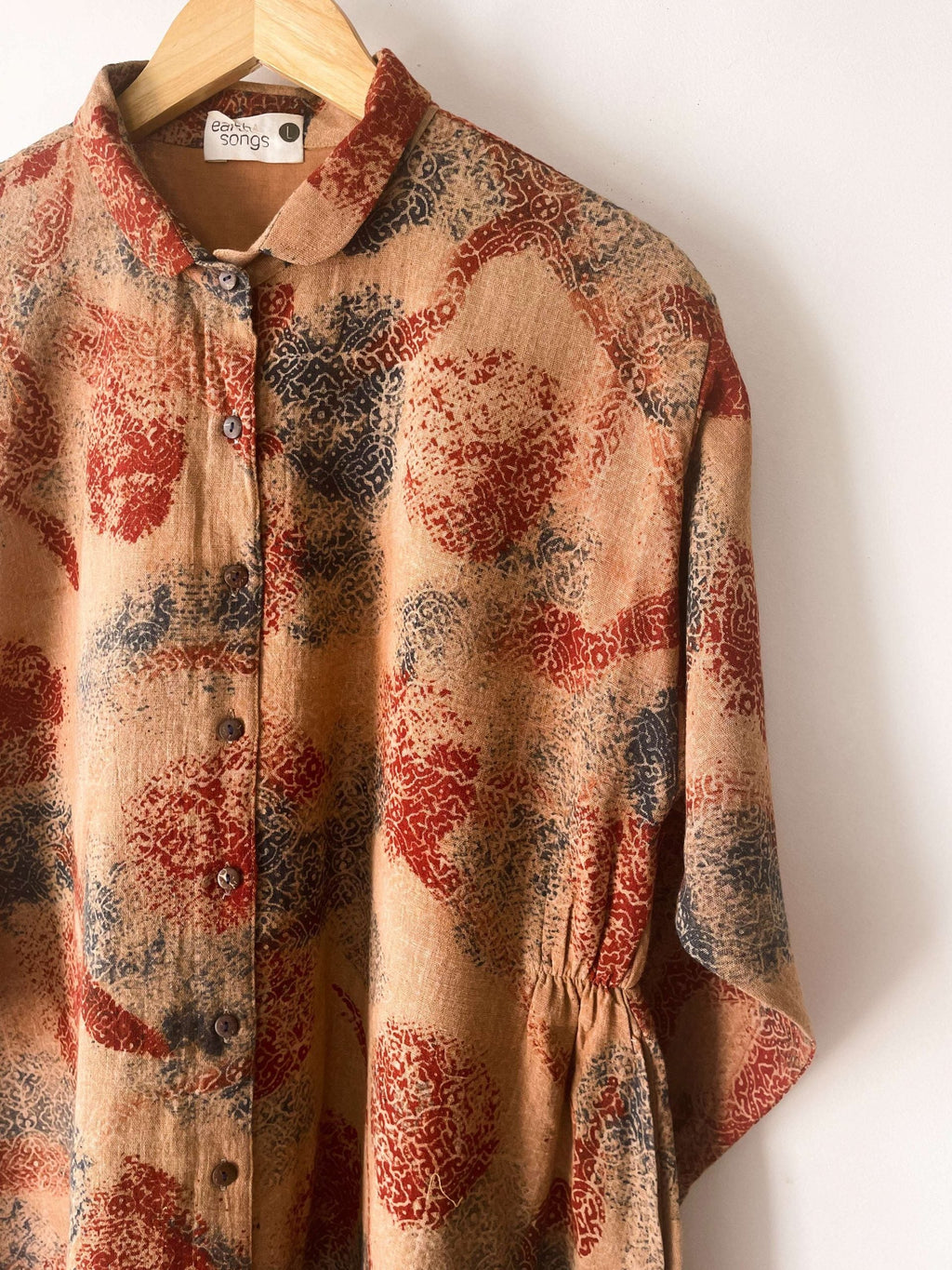 short tent dress - red