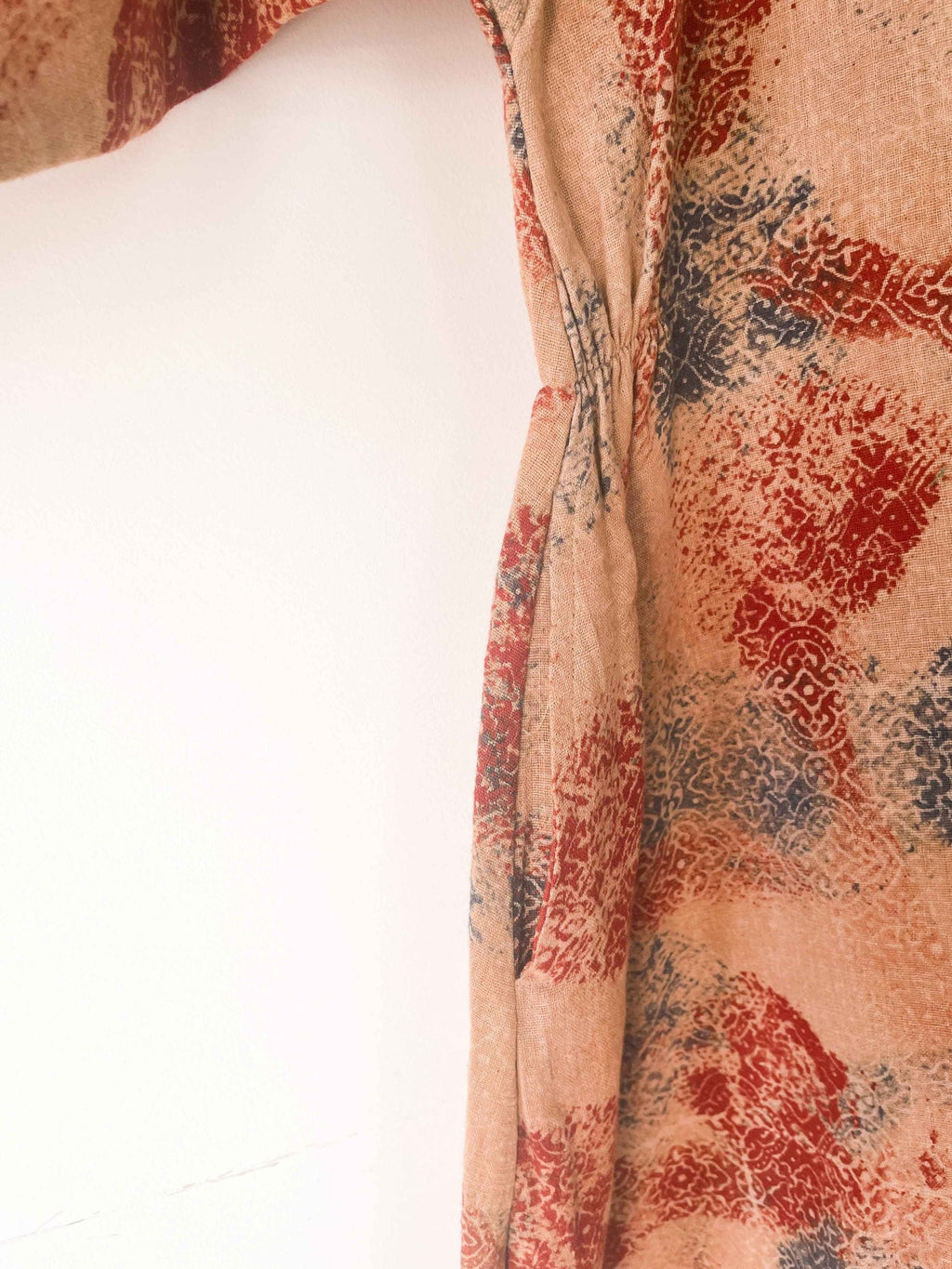 short tent dress - red