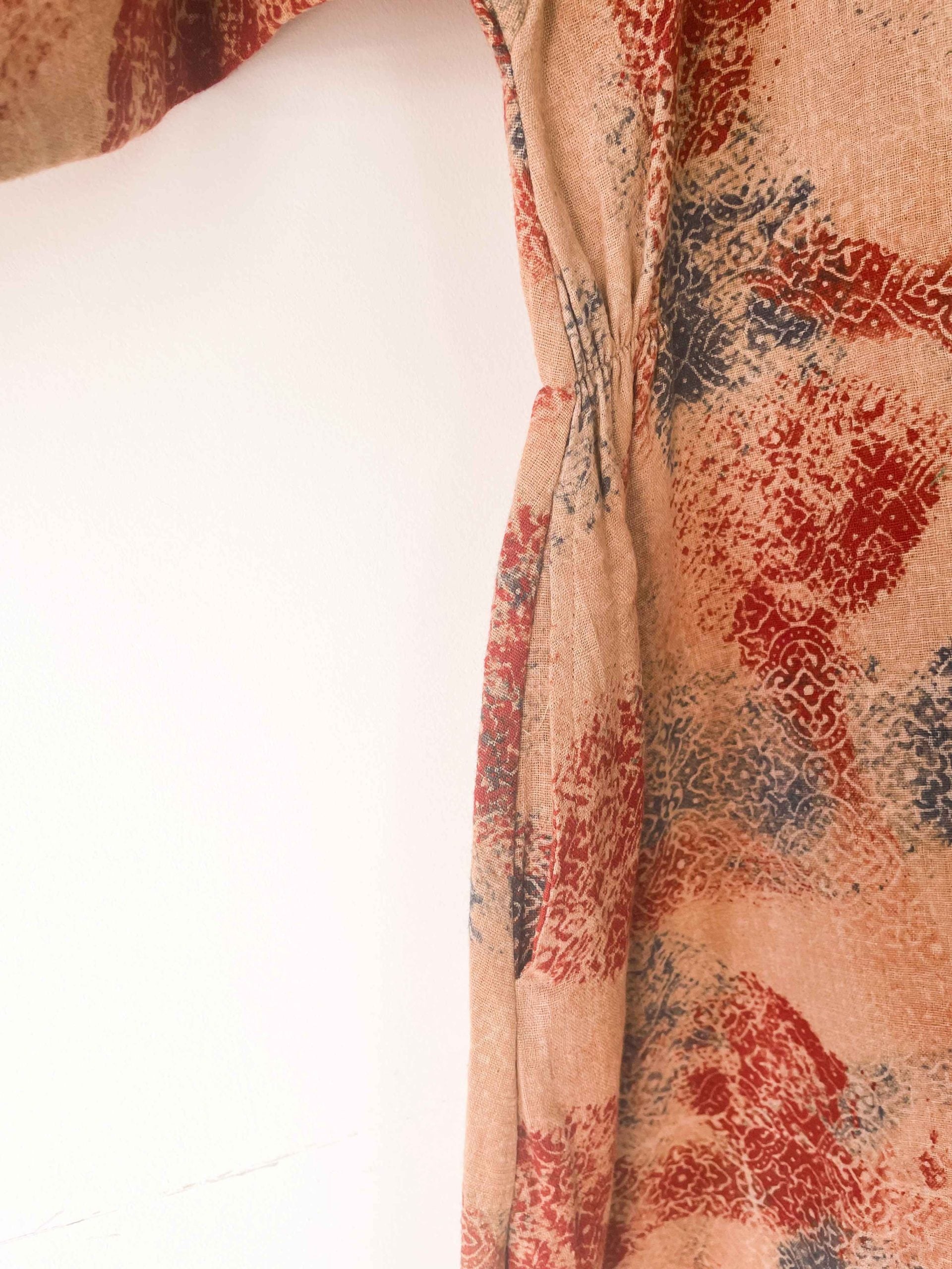 short tent dress - red