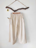 wide legged pants off-white solid