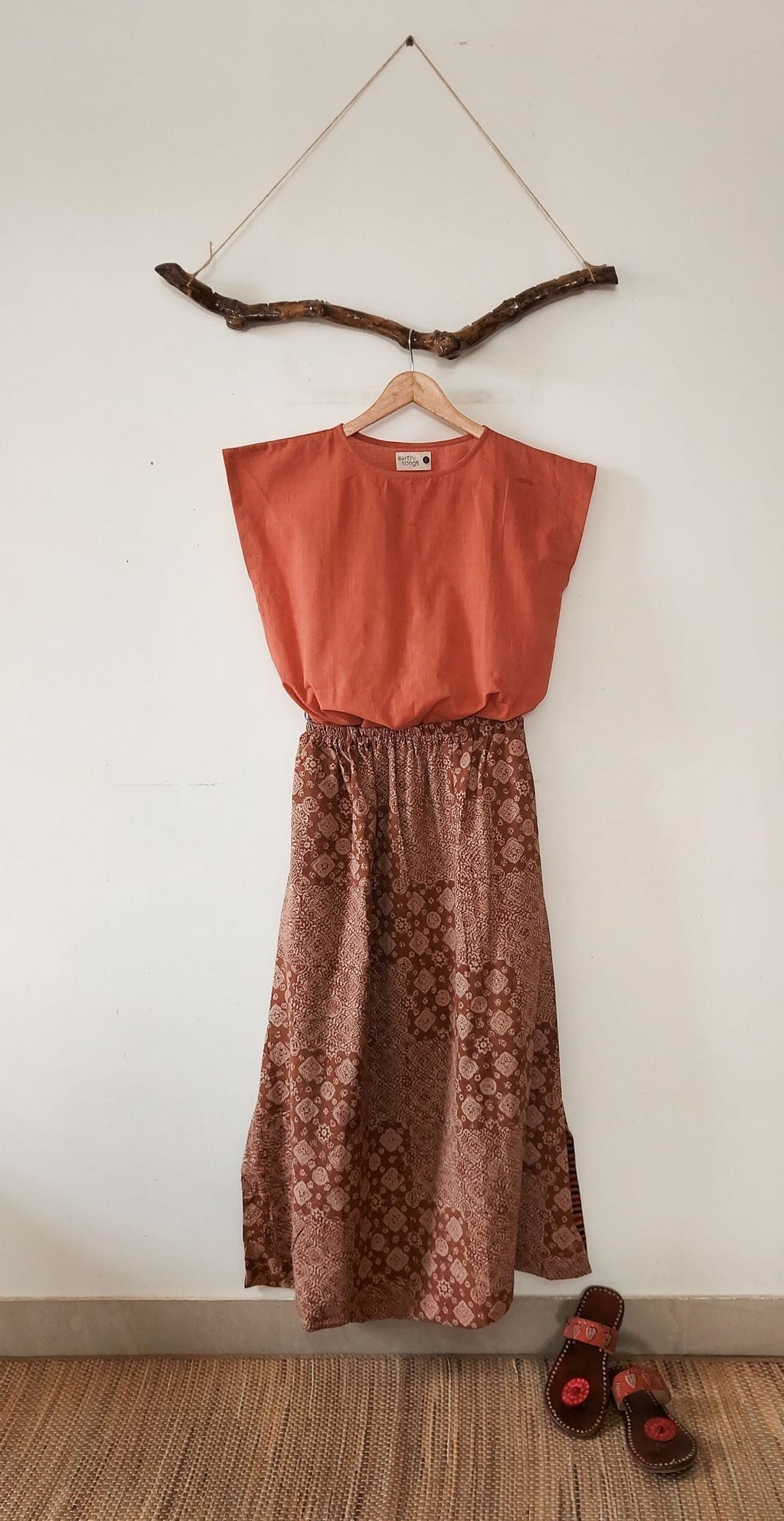 sac pants - Free Size , rust