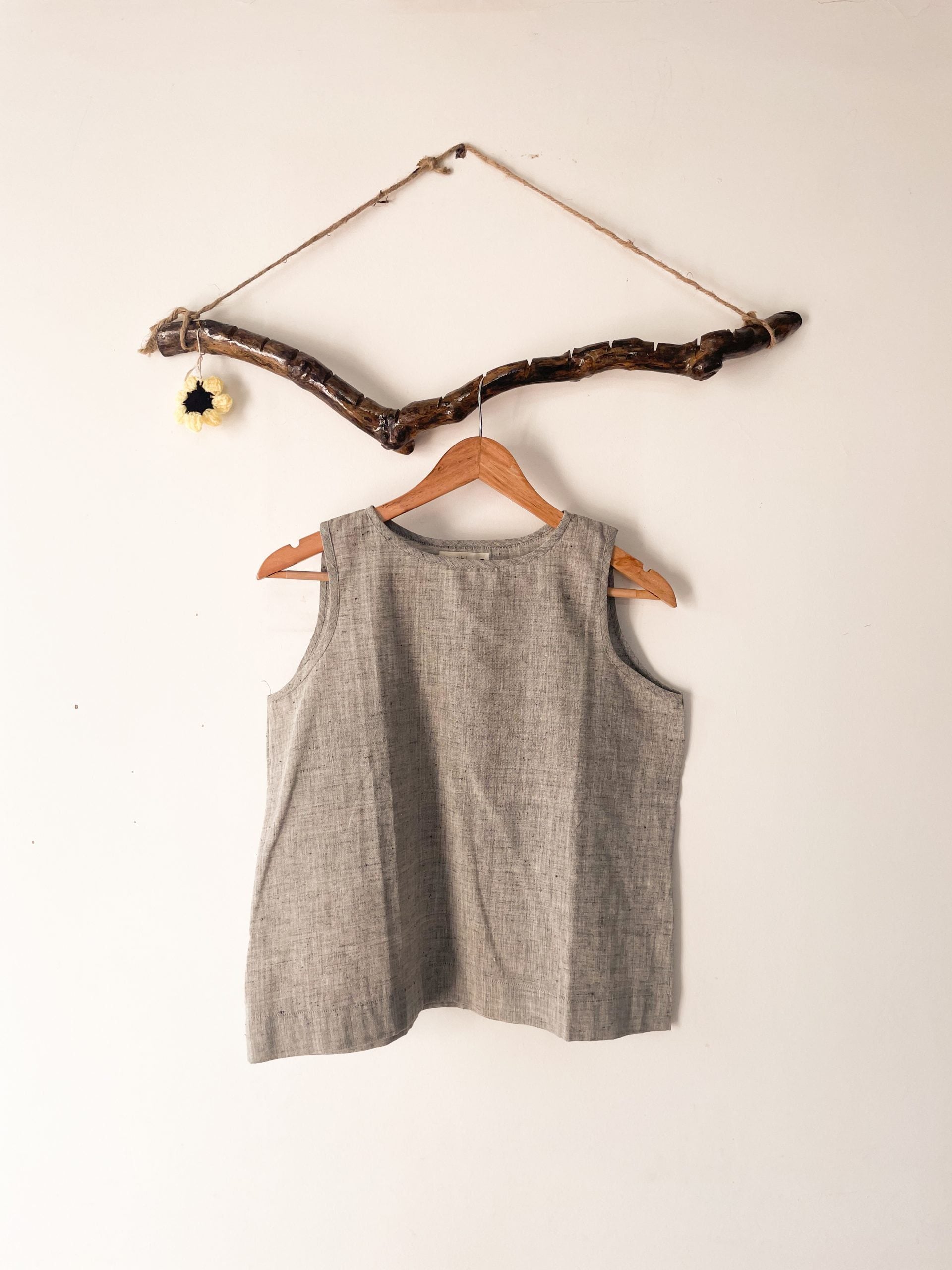 sleeveless umbrella top